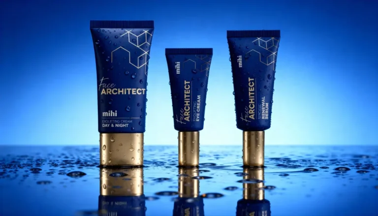 Routine visage Face Architect Mihi Care – crème ExoLifting, sérum spicule et crème contour des yeux